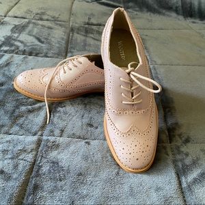 Wanted Pink Oxford lace up Shoe size 9
